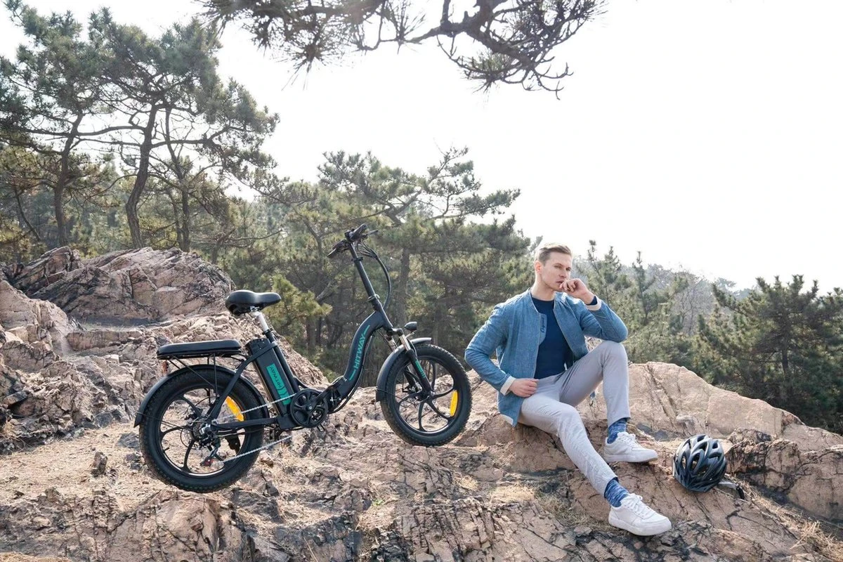 HITWAY E-bike Elektrische Fiets 20" Vouwfiets Met Dikke Banden, 250W/36V/11,2Ah Accu, 35-90 Km, Offroad-mountainbike Met Shimano 7 Versnellingen, CityBike Voor Heren En Dames 1 HITWAY E-bike Elektrische Fiets 20" Vouwfiets Met Dikke Banden, 250W/36V/11,2Ah Accu, 35-90 Km, Offroad-mountainbike Met Shimano 7 Versnellingen, CityBike Voor Heren En Dames