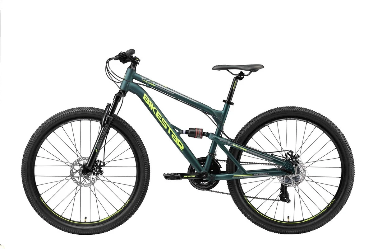 Bikestar Fully Alu MTB 27,5 Inch 21 Speed 3 Bikestar Fully Alu MTB 27,5 Inch 21 Speed - Afbeelding 3