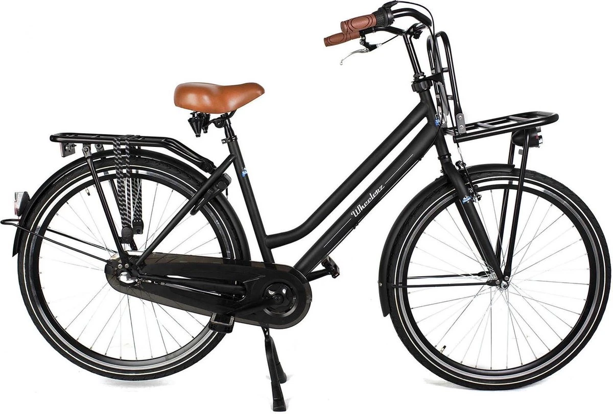 Wheelerz.nl Transportfiets 28 Inch 57 Cm Matzwart | Unisex 1 Wheelerz.nl Transportfiets 28 Inch 57 Cm Matzwart | Unisex
