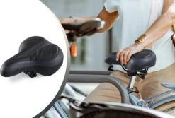 909 OUTDOOR Stadsfietszadel - Mountainbike Fietszadel - PU-leer - Comfortabel - Voor Elke Fiets - Waterdicht