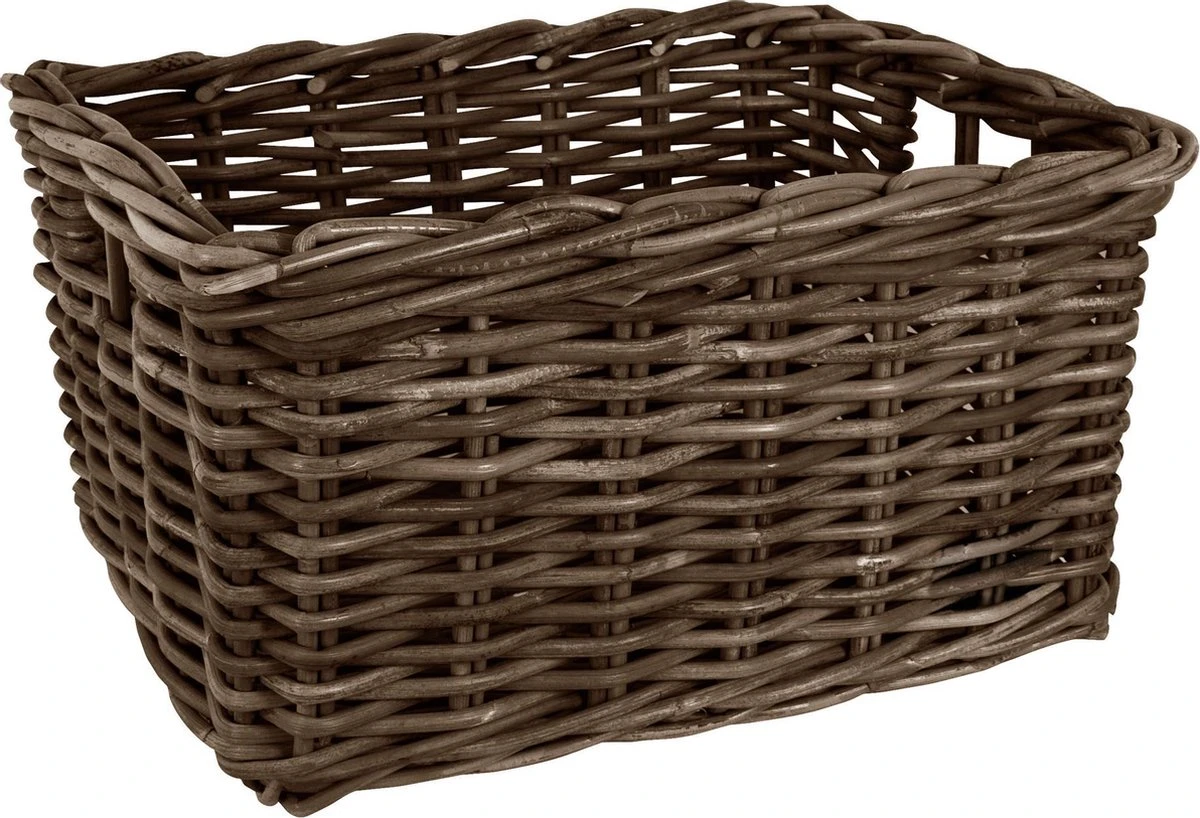 Fastrider Zeno Rotan Fietsmand - Bruin - 26L - Handgemaakt 4 Fastrider Zeno Rotan Fietsmand - Bruin - 26L - Handgemaakt - Afbeelding 4