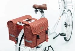 New Looxs Fiori Double Nomi Dubbele Fietstas - 30 Liter - Rood -Fietsen Kortingswinkel 1200x819 1