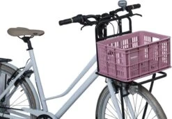 Basil Fietskrat S - Small - 17.5 Liter - Roze -Fietsen Kortingswinkel 1200x832 1