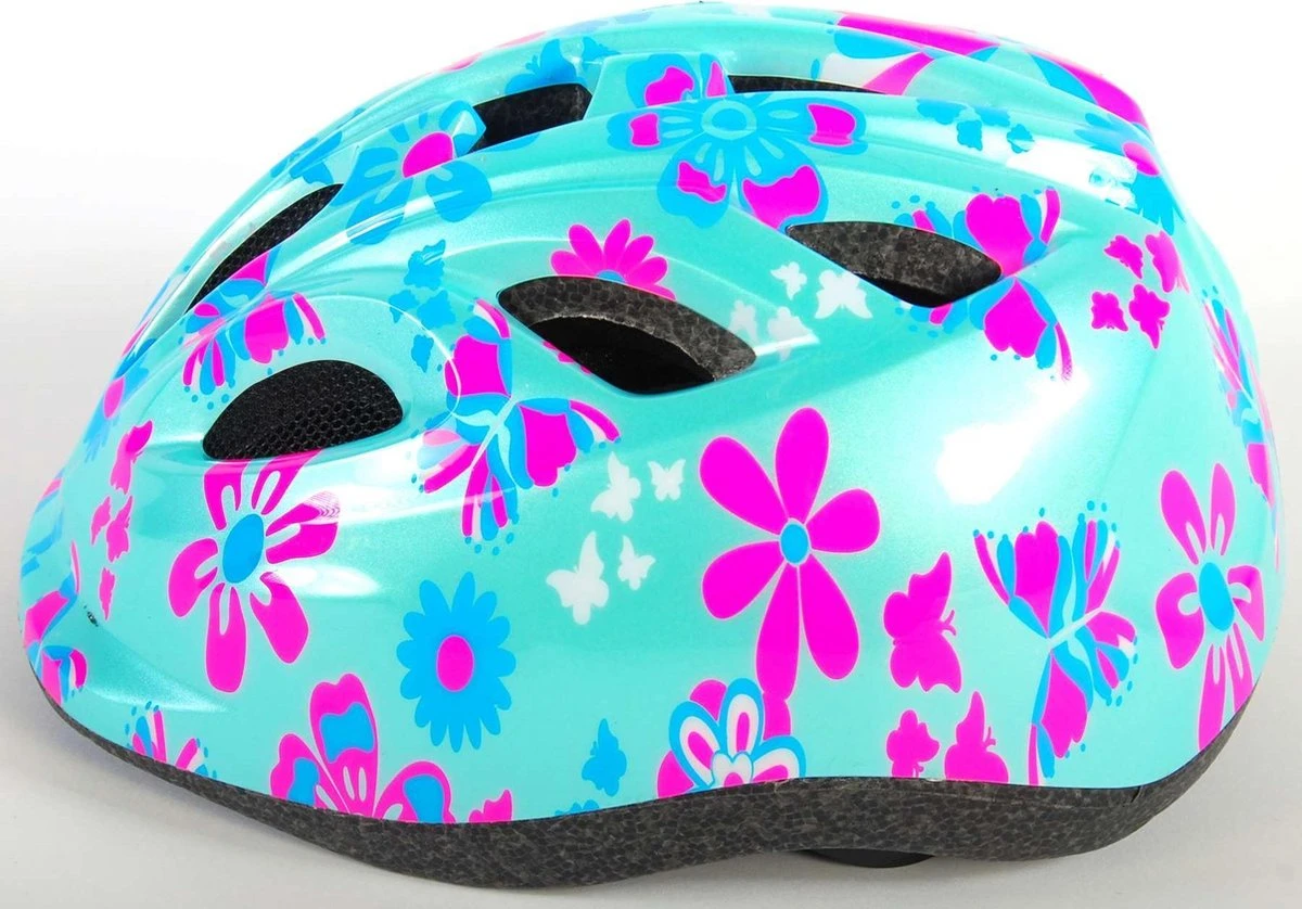 Volare Fietshelm - Blauw Roze - XS - 47-51 Cm - Unisex 2 Volare Fietshelm - Blauw Roze - XS - 47-51 Cm - Unisex - Afbeelding 2