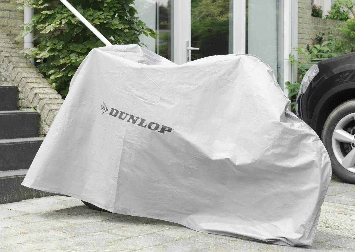 Dunlop Fietshoes - Scooterhoes - 210 X 110 Cm - Grijs 3 Dunlop Fietshoes - Scooterhoes - 210 X 110 Cm - Grijs - Afbeelding 3