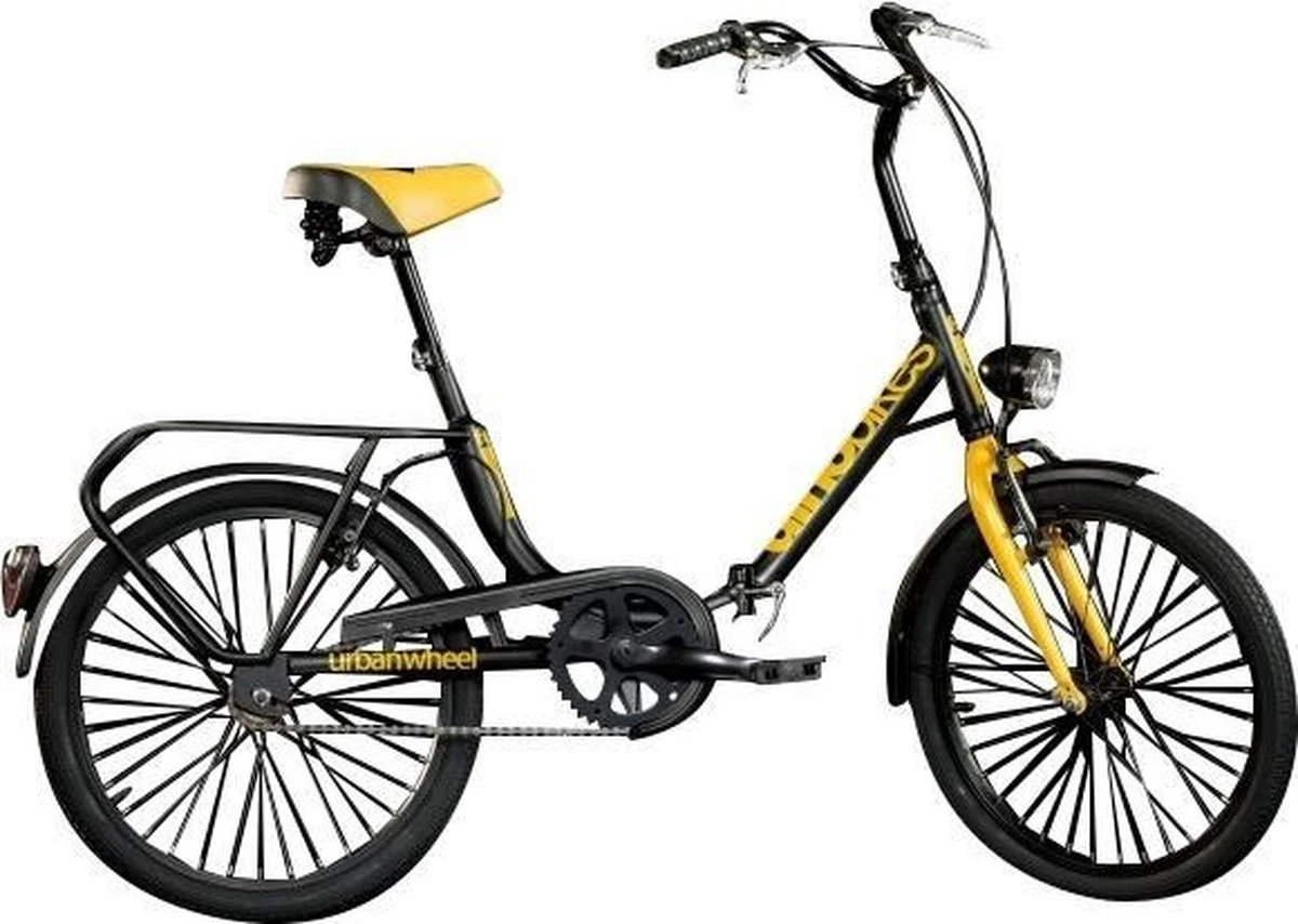 Dino 321 - Fiets - Unisex - Zwart - 20 Inch 1 Dino 321 - Fiets - Unisex - Zwart - 20 Inch