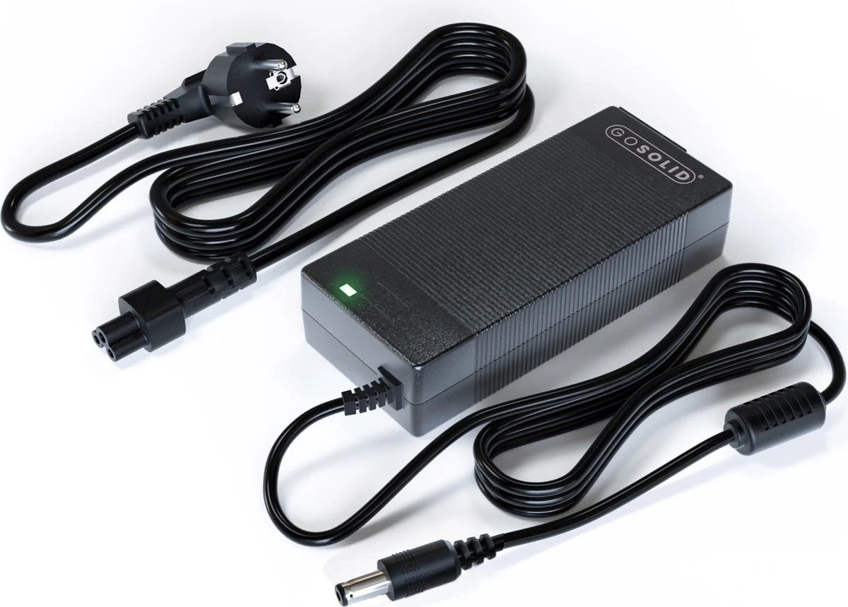 GO SOLID! ® Babboe Bakfiets - Acculader 42V 2A 2 GO SOLID! ® Babboe Bakfiets - Acculader 42V 2A - Afbeelding 2