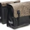 Beck Big Dubbele Fietstas 65L - Panter