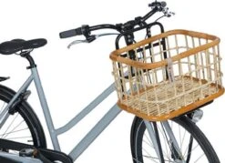 Basil Green Life Fietsmand L - Voor - Ecologisch Rotan - Large - Bruin - 30 Liter -Fietsen Kortingswinkel 1200x869 2