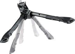 Middenstandaard Ursus Jumbo 2-poot 30cm - Zwart -Fietsen Kortingswinkel 1200x872 9