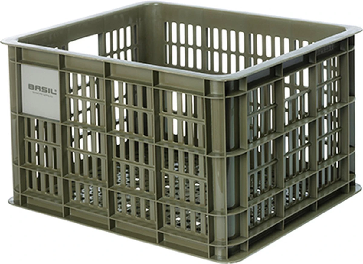 Basil Fietskrat M - Medium - 29.5 Liter - Groen 7 Basil Fietskrat M - Medium - 29.5 Liter - Groen - Afbeelding 7