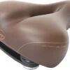 Contec City/Tour Dames Fietszadel Anatomic 2 Bruin 100% Waterdicht - Gepatenteerde Opbouw Voor Het Beste Comfort