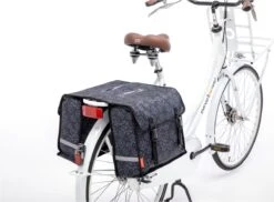 New Looxs Dubbele Fietstas Cameo Double Bag 30 Liter 37 X 12.5 X 33 Cm (2x) - Tara Black -Fietsen Kortingswinkel 1200x882 4