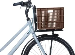 Basil Fietskrat L - Groot - 40 Liter - Wit -Fietsen Kortingswinkel 1200x886