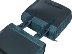 Basil Elegance Dubbele Fietstas - 40-49 Liter - Estate Blauw -Fietsen Kortingswinkel 1200x897 1