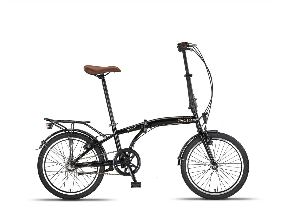 PACTO ELEVEN FOLDING BIKE BLACK/GOLD 3v VOUWFIETS PLOOIFIETS 1 PACTO ELEVEN FOLDING BIKE BLACK/GOLD 3v VOUWFIETS PLOOIFIETS