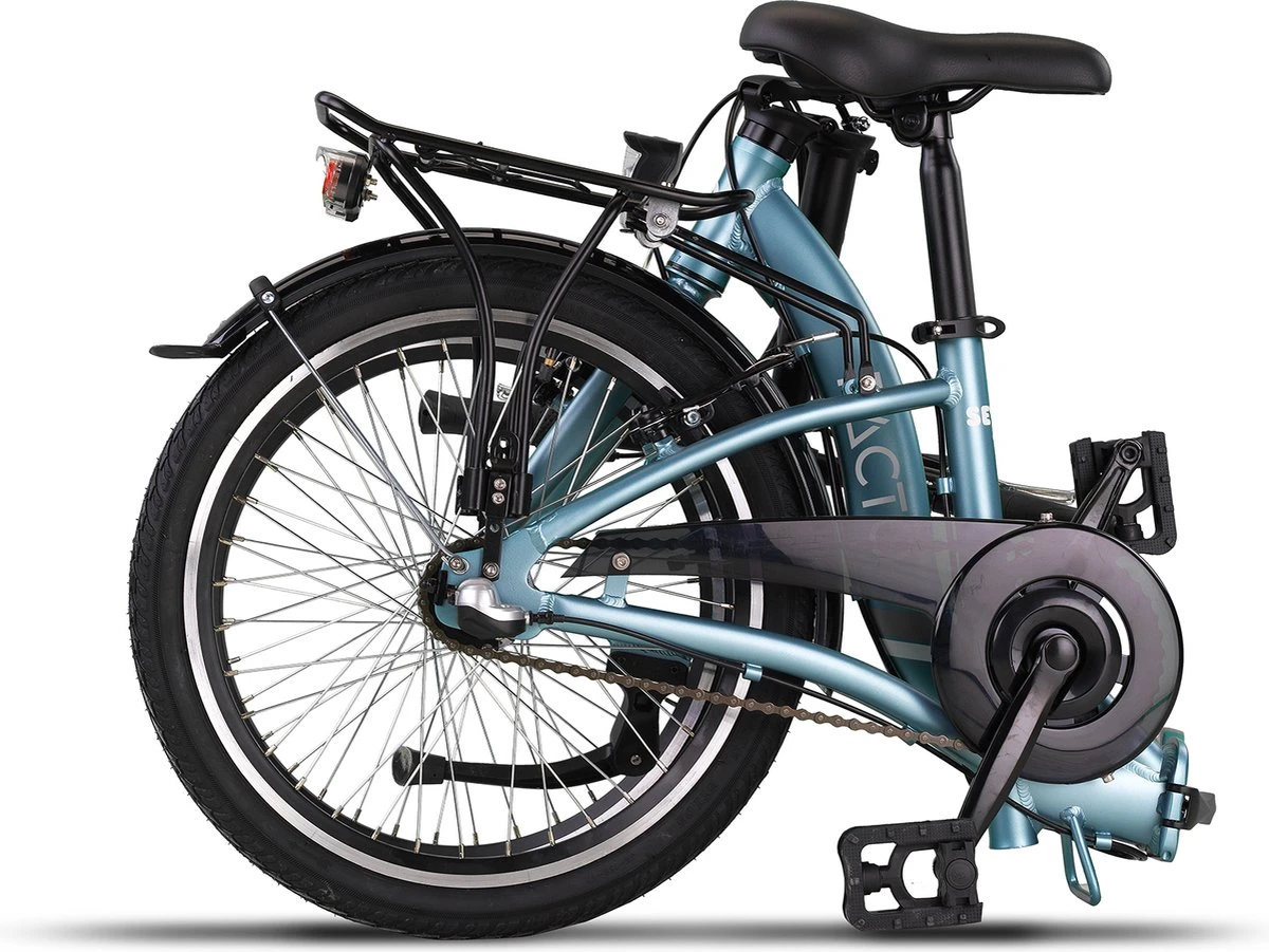 PACTO SEVEN FOLDING BIKE PATROL BLUE 3v VOUWFIETS PLOOIFIETS 4 PACTO SEVEN FOLDING BIKE PATROL BLUE 3v VOUWFIETS PLOOIFIETS - Afbeelding 4