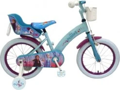 Volare Disney Frozen 2 - Kinderfiets - Meisjes - 16 Inch - Blauw/Paars -Fietsen Kortingswinkel 1200x902 11