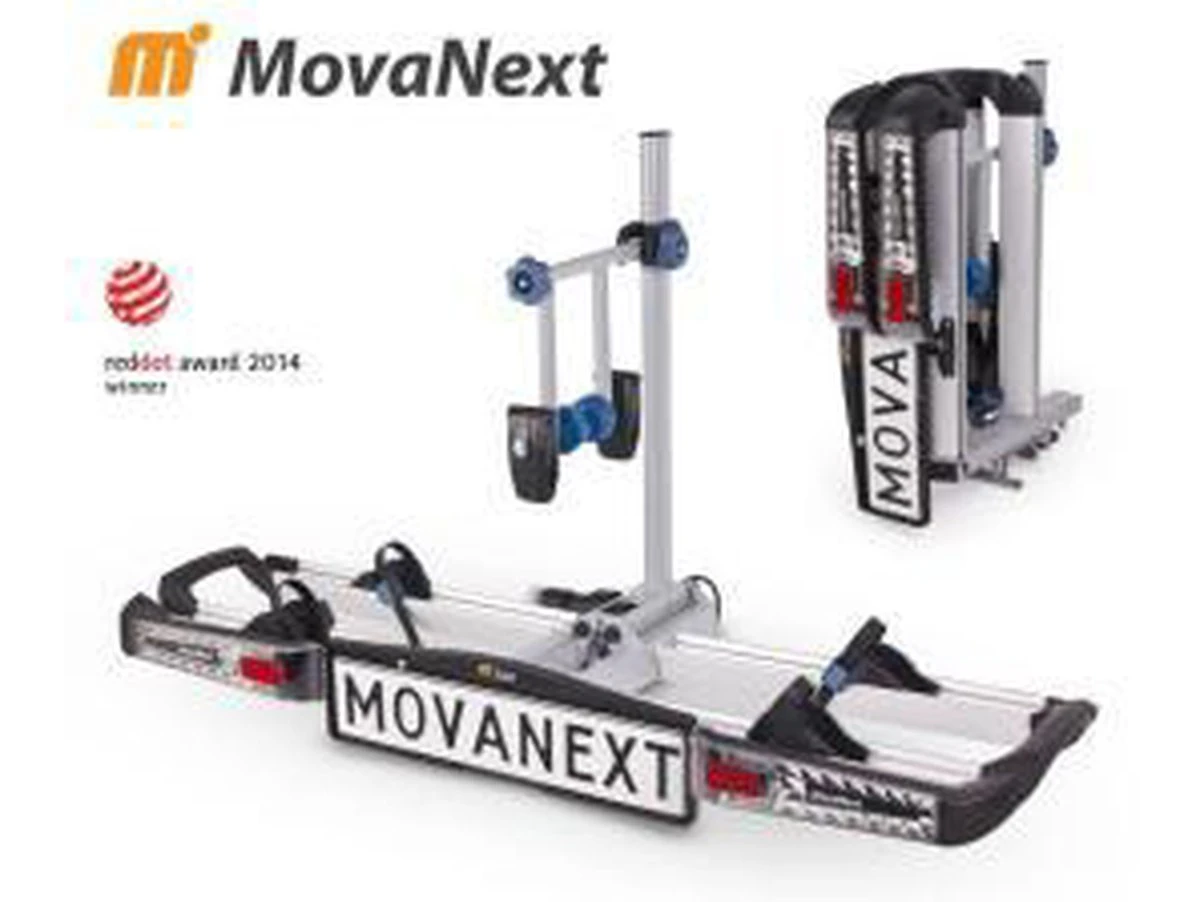 Dr. MovaNext Lux - Fietsendrager - 2 Fietsen - Trekhaak - 13 Polig - Opklapbaar 2 Dr. MovaNext Lux - Fietsendrager - 2 Fietsen - Trekhaak - 13 Polig - Opklapbaar - Afbeelding 2