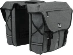 Willex Fietstassen 1200 50 L Antraciet 13613 -Fietsen Kortingswinkel 1200x903