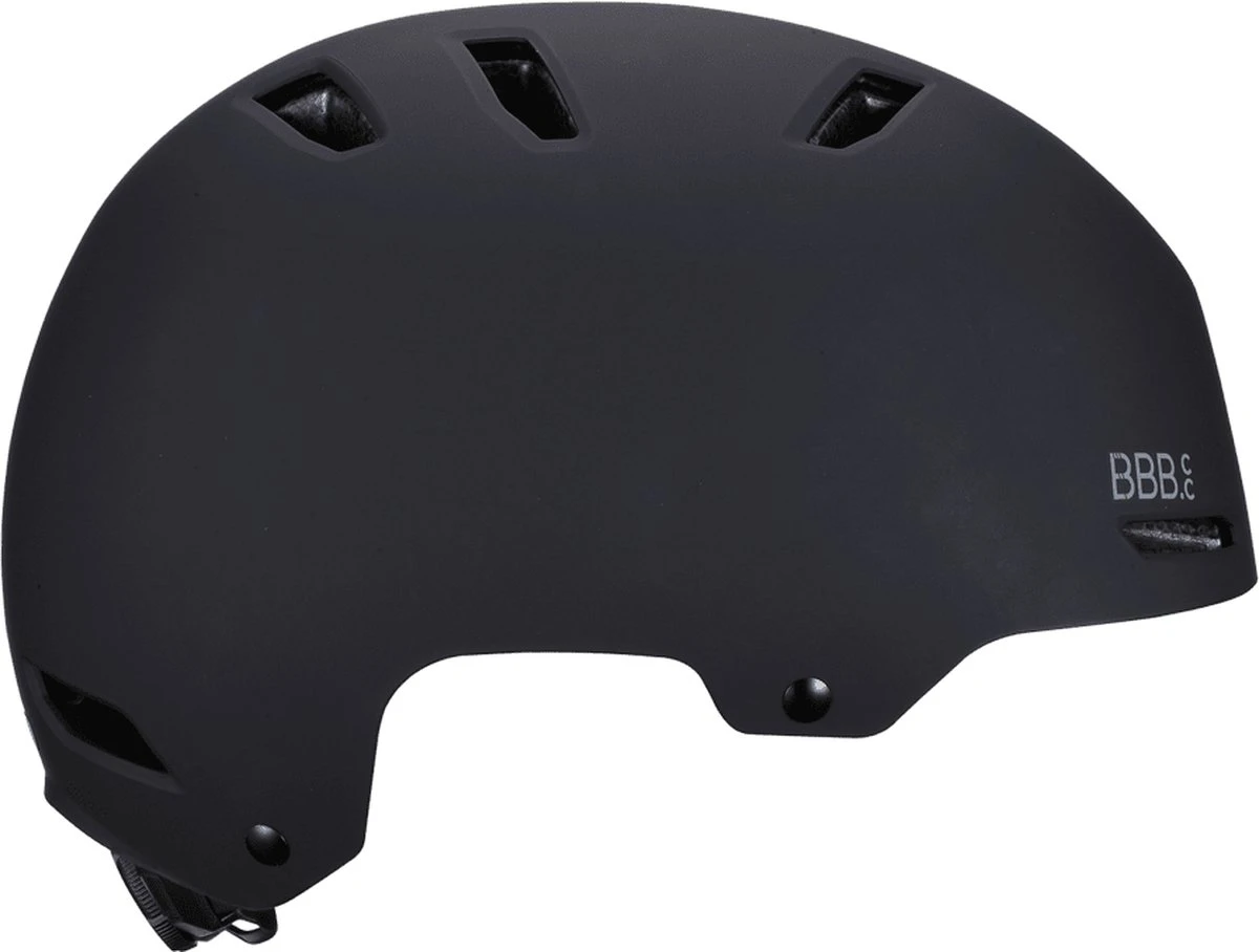 BBB Cycling Wave Kinderhelm Fiets - Fietshelm Kinderen - Sporthelm Kind - Mat Zwart - Maat M - BHE-150 12 BBB Cycling Wave Kinderhelm Fiets - Fietshelm Kinderen - Sporthelm Kind - Mat Zwart - Maat M - BHE-150 - Afbeelding 12