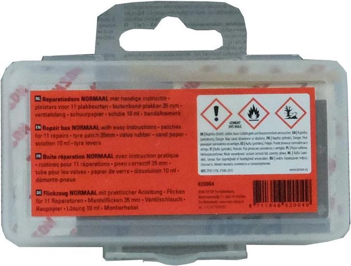 Simson Bandenreparatieset - Bandenplakset Compleet - Type Normaal T.b.v. Fiets - 7 Delig 6 Simson Bandenreparatieset - Bandenplakset Compleet - Type Normaal T.b.v. Fiets - 7 Delig - Afbeelding 6