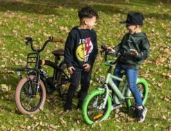 Amigo 2Cool Jongensfiets - Kinderfiets 16 Inch - Matzwart -Fietsen Kortingswinkel 1200x917 13