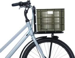 Basil Fietskrat L - Groot - 40 Liter - Groen -Fietsen Kortingswinkel 1200x921 1