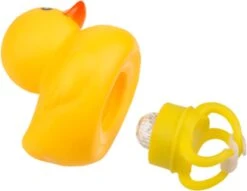 Merkloos Piepende Eend Met Led Licht Voor Op De Fiets -Fietsen Kortingswinkel 1200x929 10