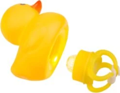 Merkloos Piepende Eend Met Led Licht Voor Op De Fiets -Fietsen Kortingswinkel 1200x931 6