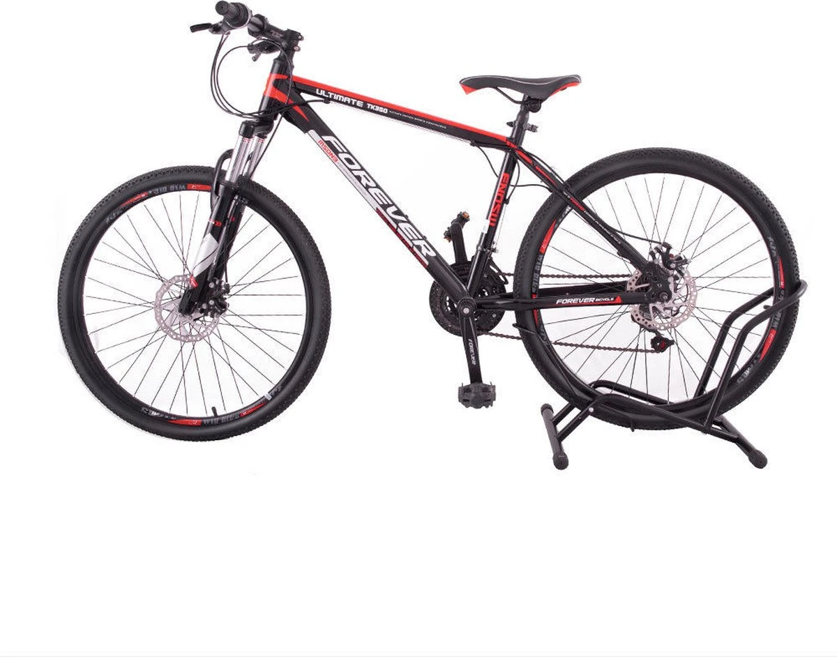 Merkloos Decopatent® Fietsenrek Voor Of Achterwiel - Fietsen Rek Racefiets, Mountainbike, Mtb Etc - Fietshouder - Achterwiel Standaard / Voorwiel Standaard - Bike Stand - Fietsstandaard Fietsen - Zwart 2 Merkloos Decopatent® Fietsenrek Voor Of Achterwiel - Fietsen Rek Racefiets, Mountainbike, Mtb Etc - Fietshouder - Achterwiel Standaard / Voorwiel Standaard - Bike Stand - Fietsstandaard Fietsen - Zwart - Afbeelding 2