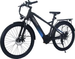 Elektrische Fiets Off-Road | E-Fietsen | Electric Mountain Bike | E-bike | 250W Motor | 26 Inch | Zwart BK7 -Fietsen Kortingswinkel 1200x946 5