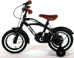 Volare Black Cruiser Kinderfiets - Jongens - 12 Inch - Zwart - 2 Handremmen -Fietsen Kortingswinkel 1200x947 6