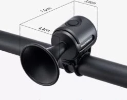 Rockbros Elektrische Fietshoorn - Fietsbellen - Fietstoeter - Zwart - Waterbestendig 13 Rockbros Elektrische Fietshoorn - Fietsbellen - Fietstoeter - Zwart - Waterbestendig -Fietsen Kortingswinkel 1200x949 2