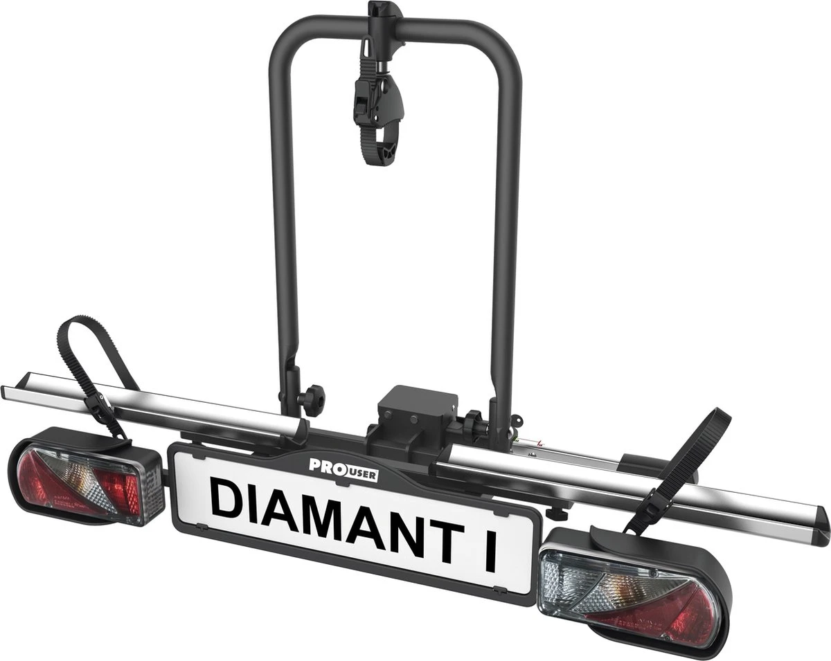 Pro User Diamant 1 - Auto Fietsdragers - Zilver 4 Pro User Diamant 1 - Auto Fietsdragers - Zilver - Afbeelding 4