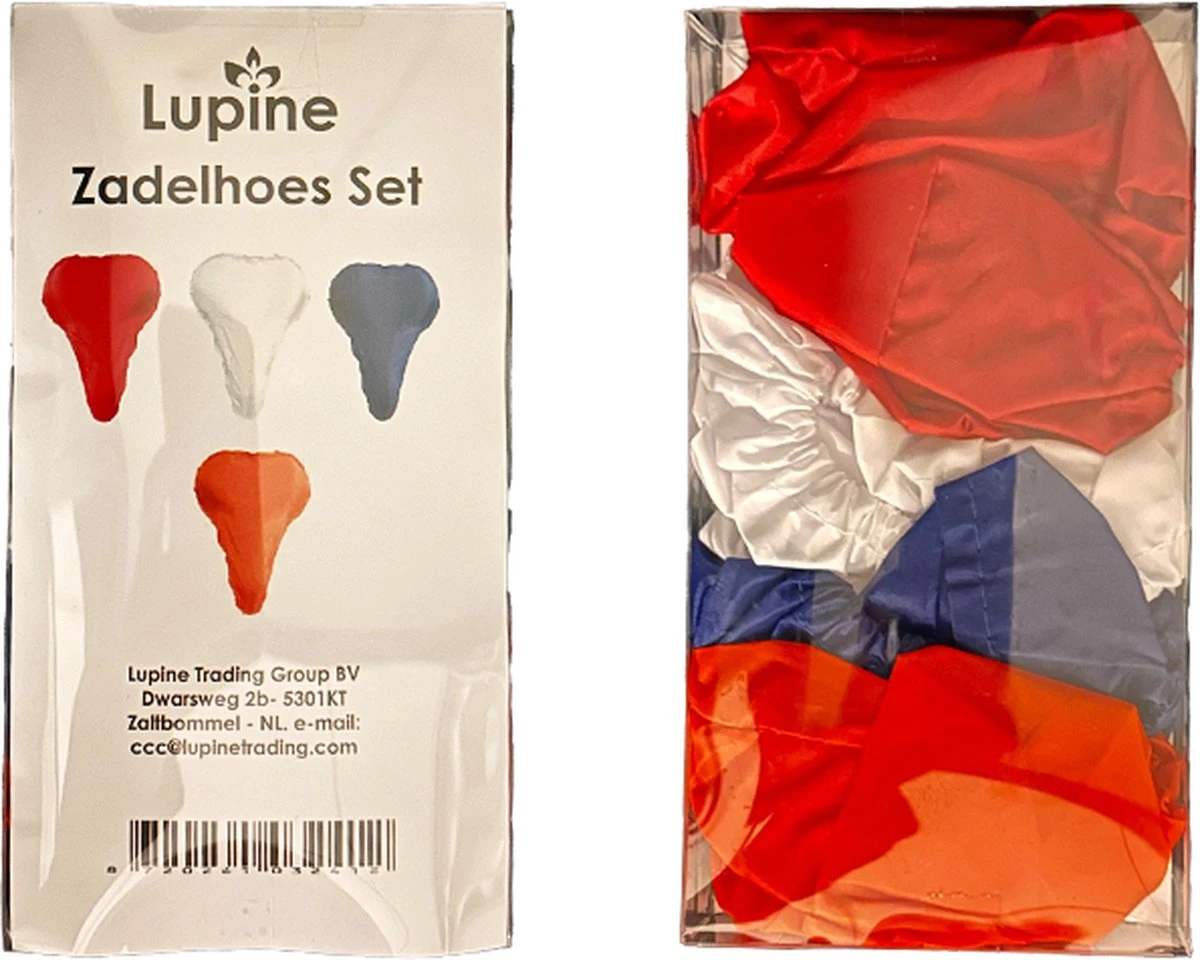 Lupine Zadelhoes - 4 Stuks - Zadeldekje - Voor Het Hele Gezin 5 Lupine Zadelhoes - 4 Stuks - Zadeldekje - Voor Het Hele Gezin - Afbeelding 5