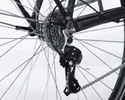 Amigo E-Vibe D1 - Elektrische Stadsfiets Voor Dames - Met 7 Versnellingen - Matgrijs -Fietsen Kortingswinkel 1200x969 4