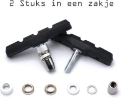 4 Set Universele Rubberen Fiets V Remblokken Set - 4 Paar – 8 Stuks – 70mm | Rubber Remblokjes | Fietsen Remblok | Remblokkenset | Remblokset Geschikt Voor Mountainbike, Stadsfiets, Vouwfiets En Tourfiets 14 4 Set Universele Rubberen Fiets V Remblokken Set - 4 Paar – 8 Stuks – 70mm | Rubber Remblokjes | Fietsen Remblok | Remblokkenset | Remblokset Geschikt Voor Mountainbike, Stadsfiets, Vouwfiets En Tourfiets -Fietsen Kortingswinkel 1200x973 6