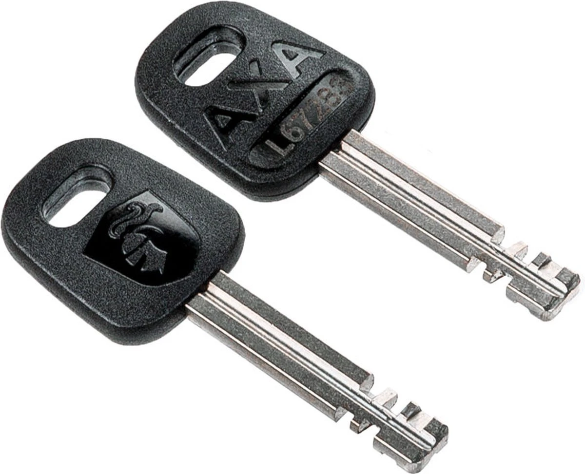 AXA Linq 180 Kettingslot - ART 2 Slot Voor Bakfietsen - Extra Dikke Schakels - 180 Cm – 9,5 Mm - Zwart 11 AXA Linq 180 Kettingslot - ART 2 Slot Voor Bakfietsen - Extra Dikke Schakels - 180 Cm – 9,5 Mm - Zwart - Afbeelding 11