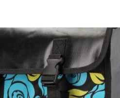 Lastpak Waterafstotende Dubbele Fietstas Met Bloemmotief – 35 Liter -Fietsen Kortingswinkel 1200x977