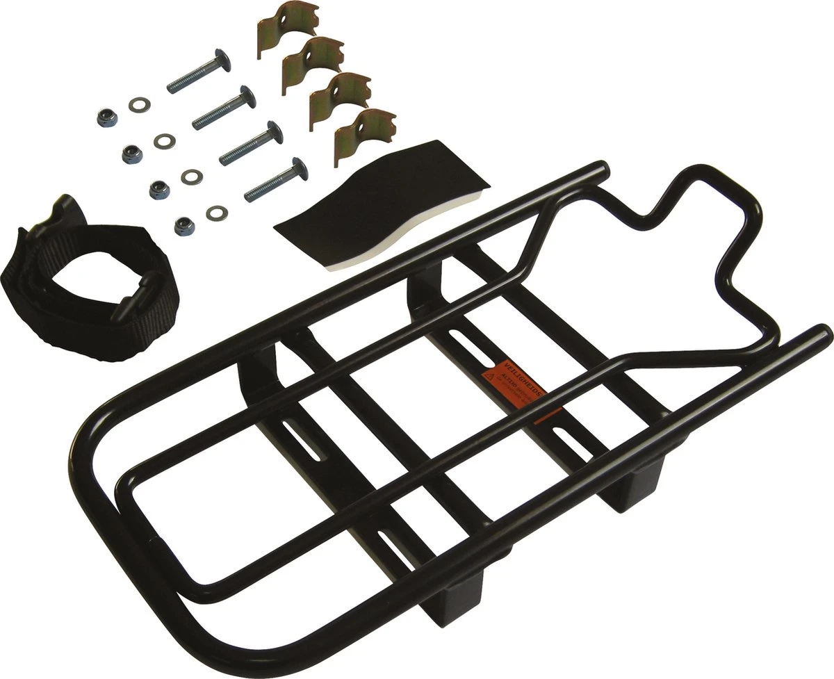 Universele Opzetdrager Steco - Zwart Glans 1 Universele Opzetdrager Steco - Zwart Glans