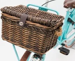 New Looxs Melbourne Medium Fietsmand Voordrager - 24 Liter - Rotan - Bruin -Fietsen Kortingswinkel 1200x981 3