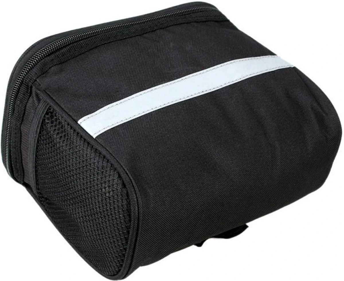 Fietstas Stuur Stuurtas Voor Fiets Met Smartphone- Of Kaarthouder - Zwart 3 Fietstas Stuur Stuurtas Voor Fiets Met Smartphone- Of Kaarthouder - Zwart - Afbeelding 3