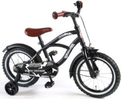 Volare Black Cruiser Kinderfiets - Jongens - 14 Inch - Zwart - 95% Afgemonteerd 20 Volare Black Cruiser Kinderfiets - Jongens - 14 Inch - Zwart - 95% Afgemonteerd -Fietsen Kortingswinkel 1200x982 5
