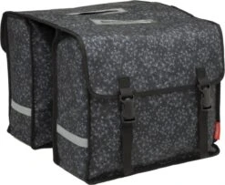 New Looxs Dubbele Fietstas Cameo Double Bag 30 Liter 37 X 12.5 X 33 Cm (2x) - Tara Black -Fietsen Kortingswinkel 1200x986 1