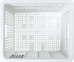 Basil Fietskrat M - Medium - 27 Liter - Wit -Fietsen Kortingswinkel 1200x994 4