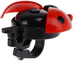 Merkloos Kinder Fietsbel - Lieveheersbeestje - Fietsen - Kinderfiets - Fietshoorn Fietstoeter - Kinder - Bel - Rood -Fietsen Kortingswinkel 1200x995 3