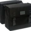 New Looxs Origin Double Dubbele Fietstas - 39 Liter - Zwart