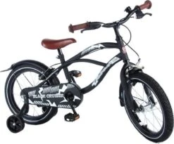 Volare Black Cruiser Kinderfiets - Jongens - 16 Inch - Zwart - 2 Handremmen -Fietsen Kortingswinkel 1200x997 7