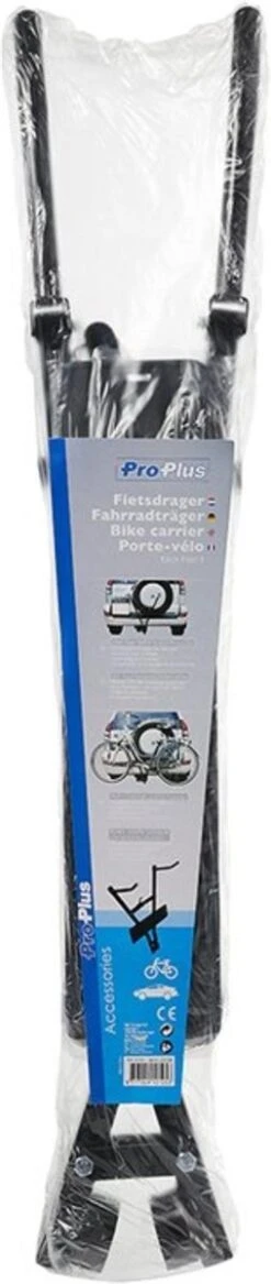 PROPLUS Pro Plus Fietsdrager - Trekhaak - Klick Fast II Met Kentekenplaathouder - Maximale Belasting 30 Kilo -Fietsen Kortingswinkel 254x1200